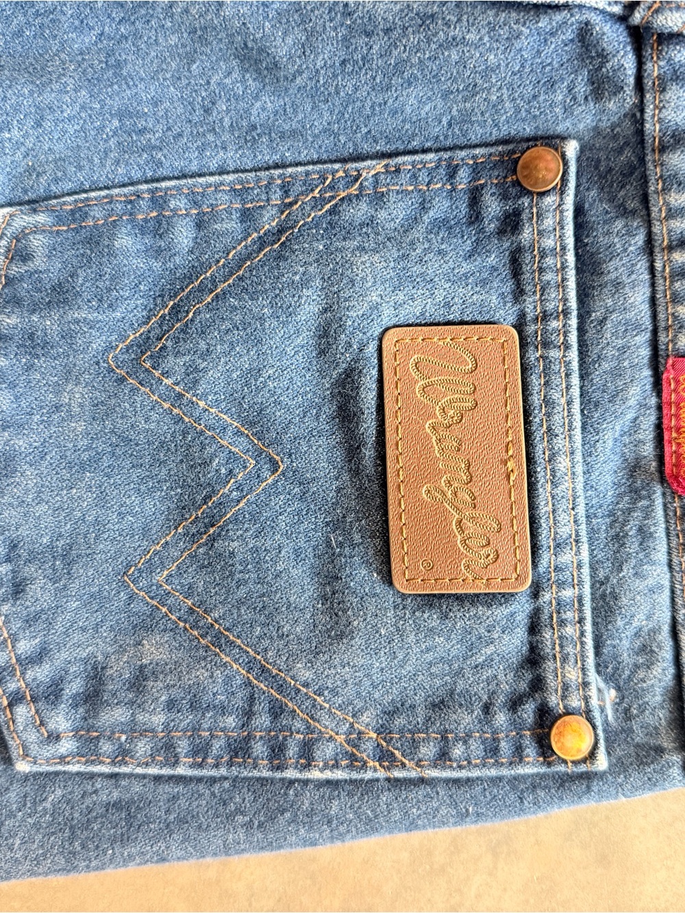 Lot of 5 Vintage Retro Wrangler jeans - Picture 13 of 13